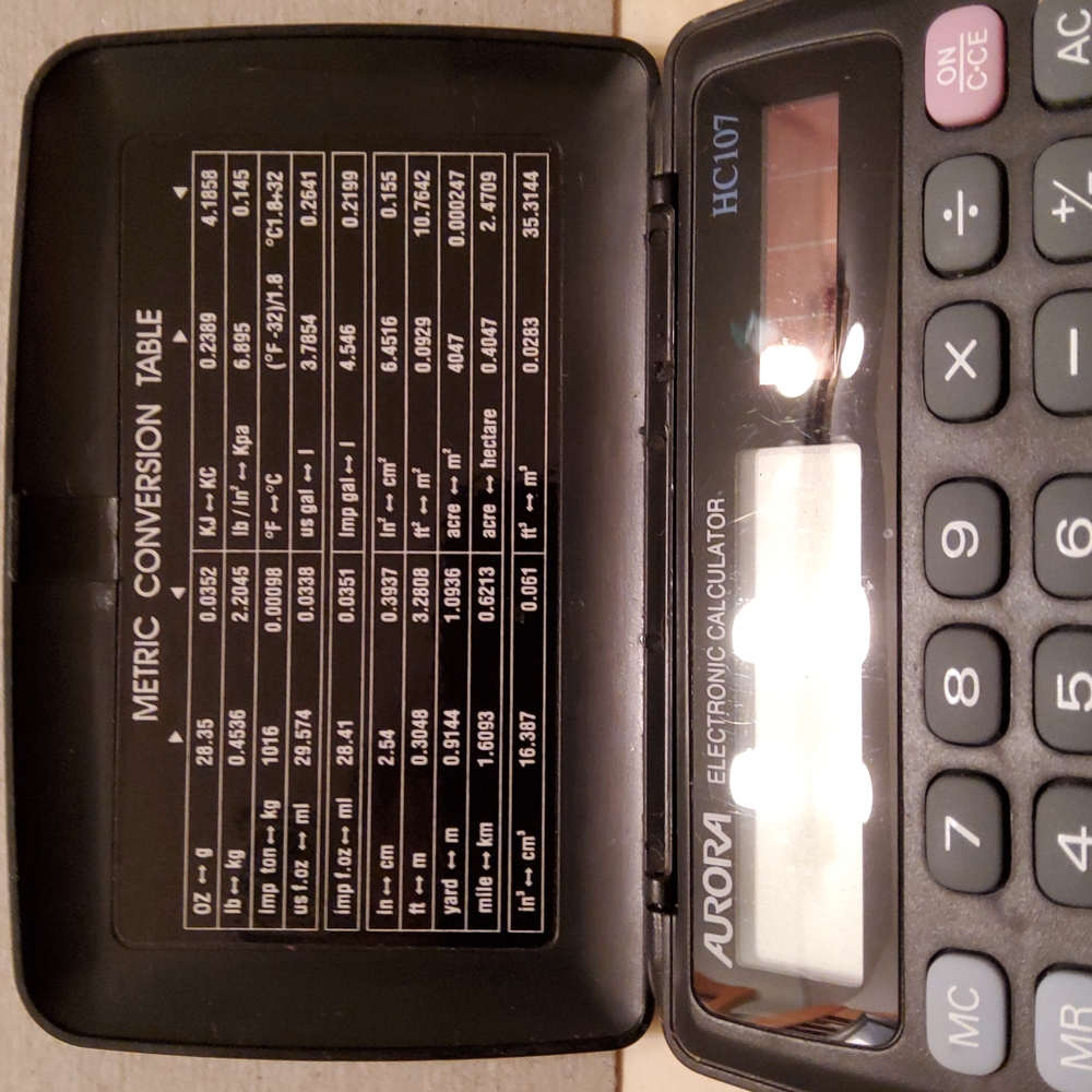 Solar Lighted Compact Electronic Calculator - Picture 3 of 7